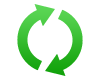 緑色のリサイクルマーク